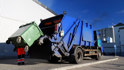 Professional garage clearance service in Euston