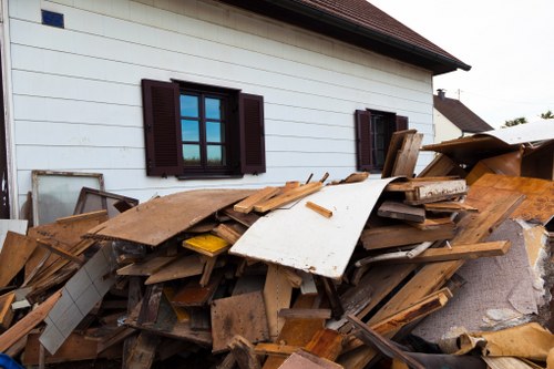 Various types of business waste in Euston