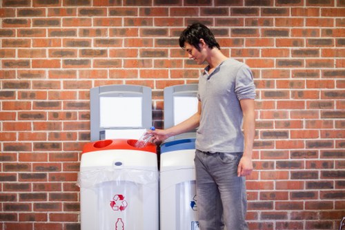 Sustainable commercial waste practices in Euston