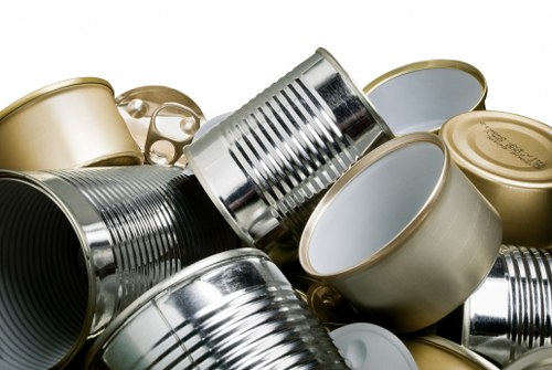 Electric low-carbon van used for commercial waste collections in central London